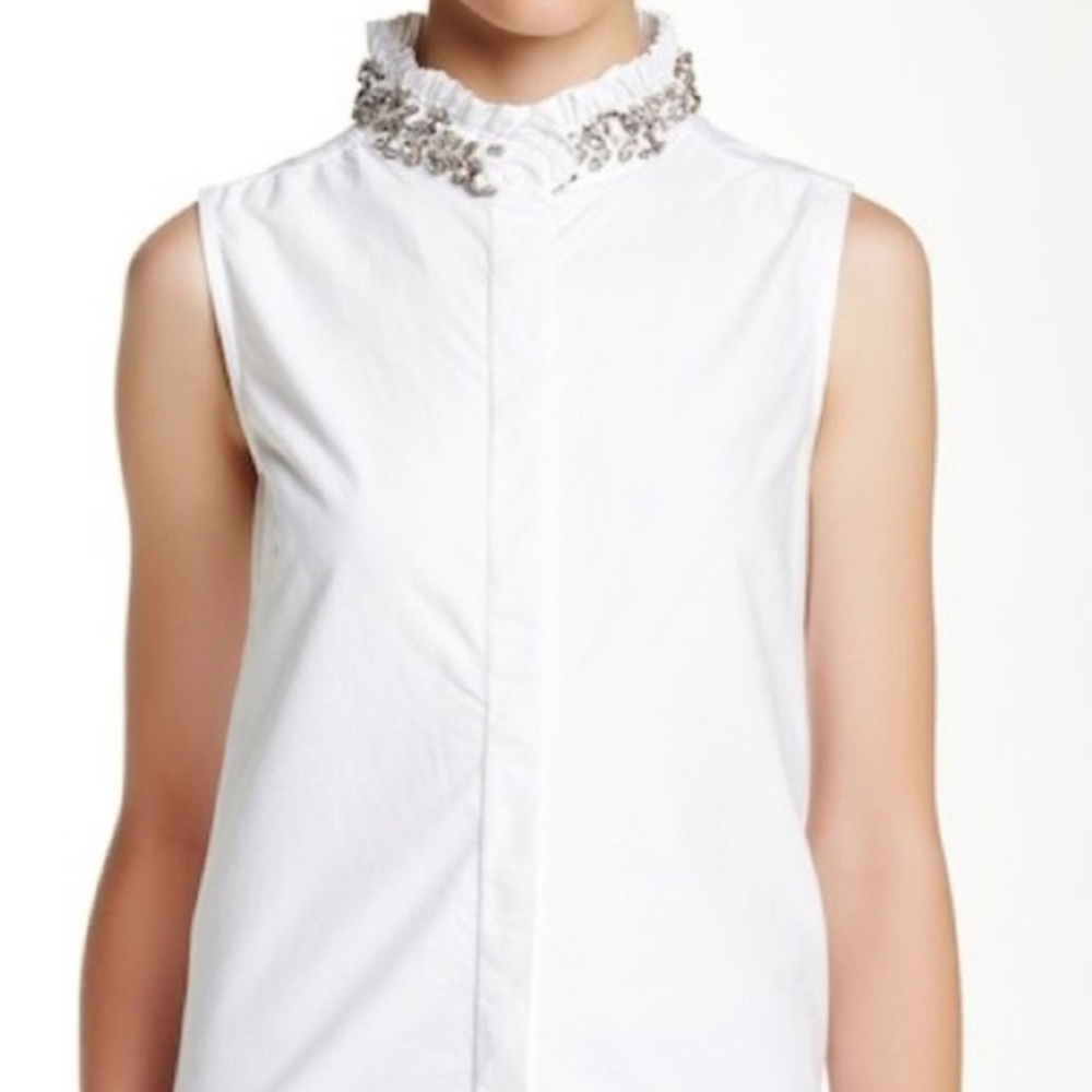 English Laundry Jeweled Tank Top